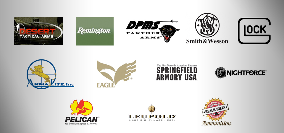 Precision Arms is Your Source for These Great Brands